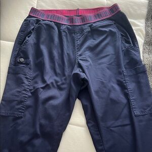 Women's Navy Blue Scrub Pants